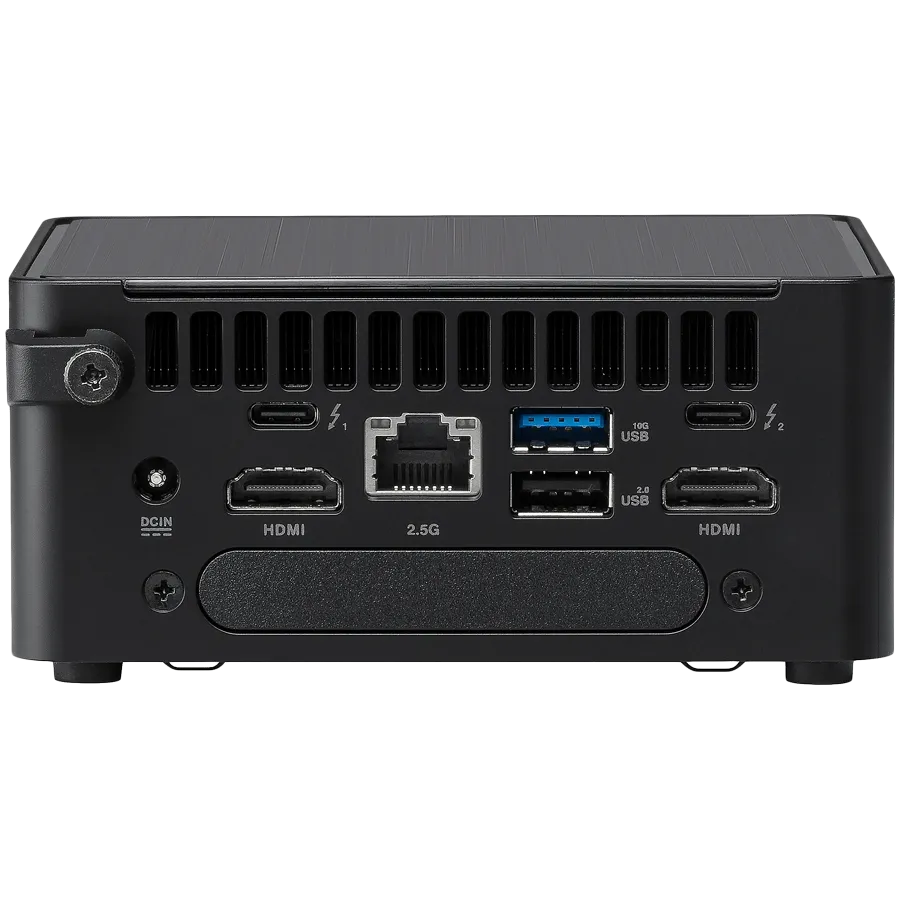 ASUS NUC 14pro/RNUC14RVHI300002I/Intel Core 3 100U/Intel Graphics/4xUSB/M.2 22x80 NVMe; 22x42 NVMe/2.5'' SATA slot/2,5Gbe LAN/2xHDMI/ 2x Thunderbolt 4 (USB-C+DP)/no Storage/no RAM/AX211.D2WG.NV/no OS/EU Cord/Tall Kit(L6)/EAN:4711387491409 - Image 3