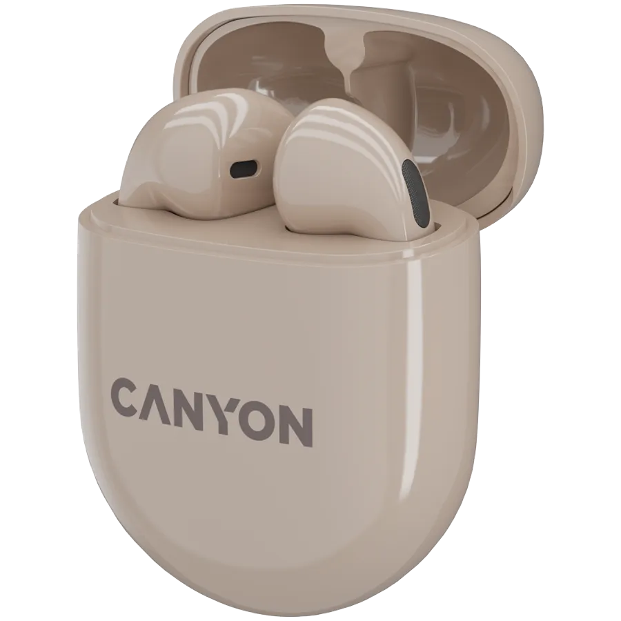 CANYON headset TWS-6 Beige Slika 2