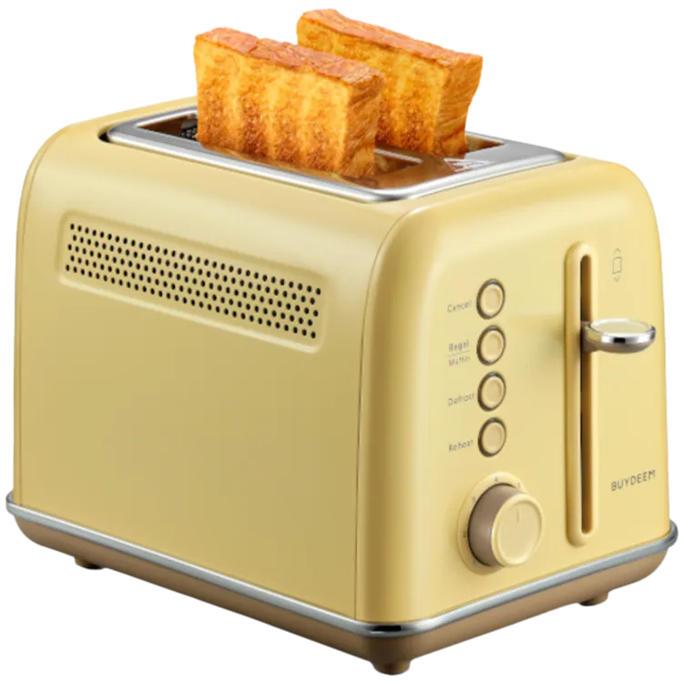 BUYDEEM 2 Slice Toaster, model DT620E, color Mellow Yellow, EU Slika 2