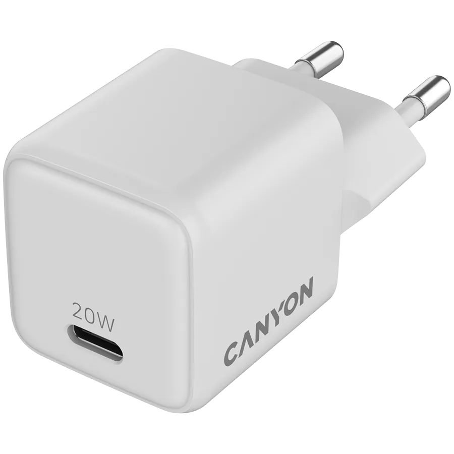 CANYON charger CU20C GaN 20W 1xPD EU White Slika 4