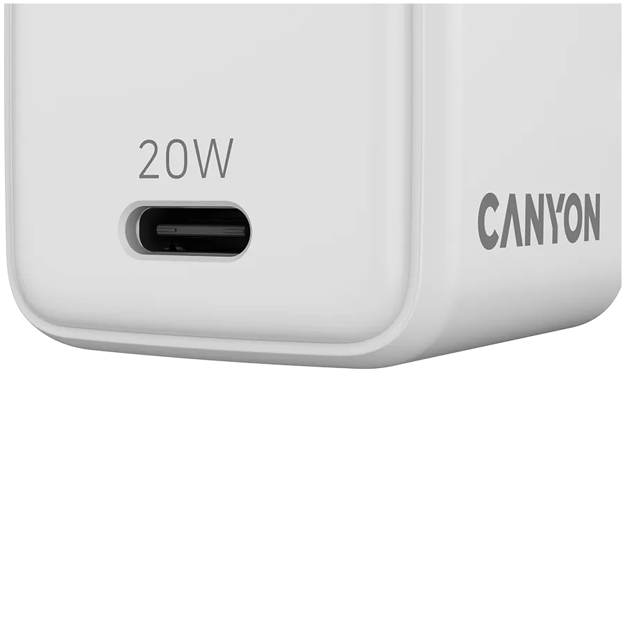 CANYON charger CU20C GaN 20W 1xPD EU White Slika 5