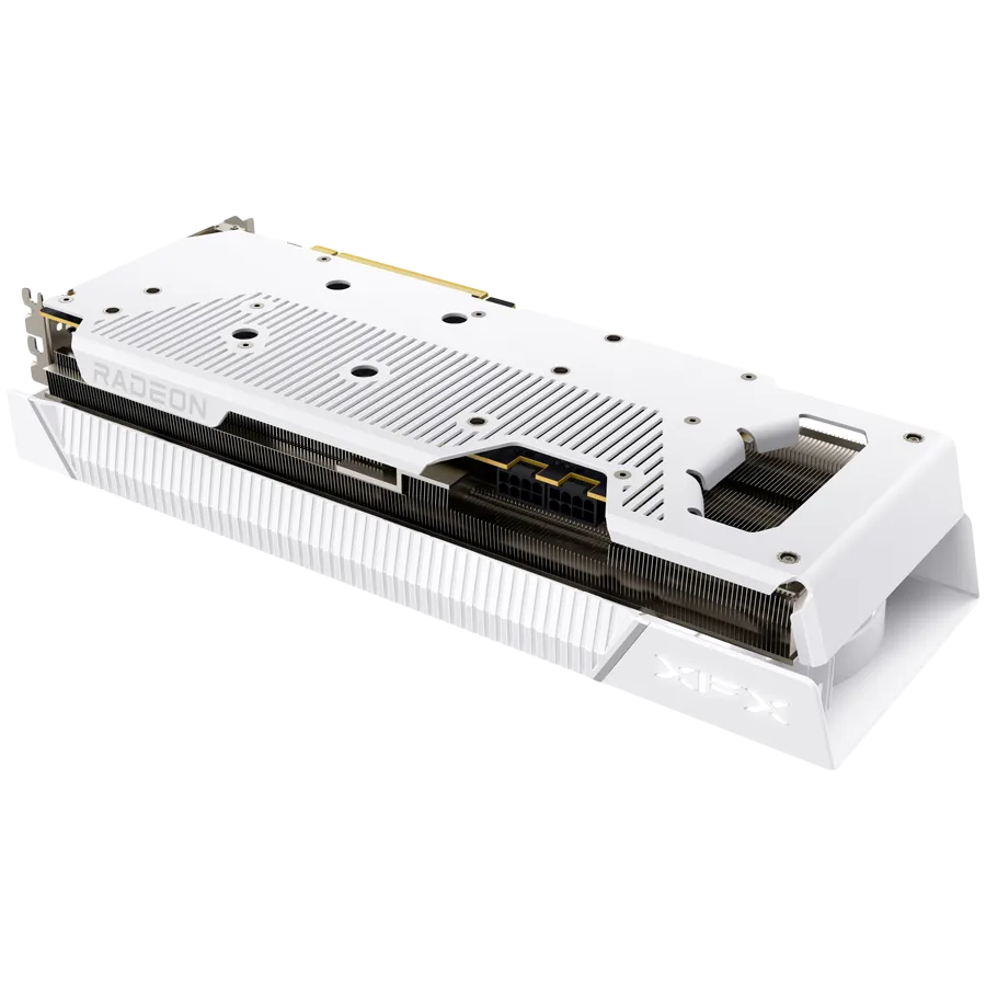 XFX Video Card Quicksilver AMD Radeon RX 7800 XT Magnetic Air Gaming Graphics Card Arctic White Slika 2