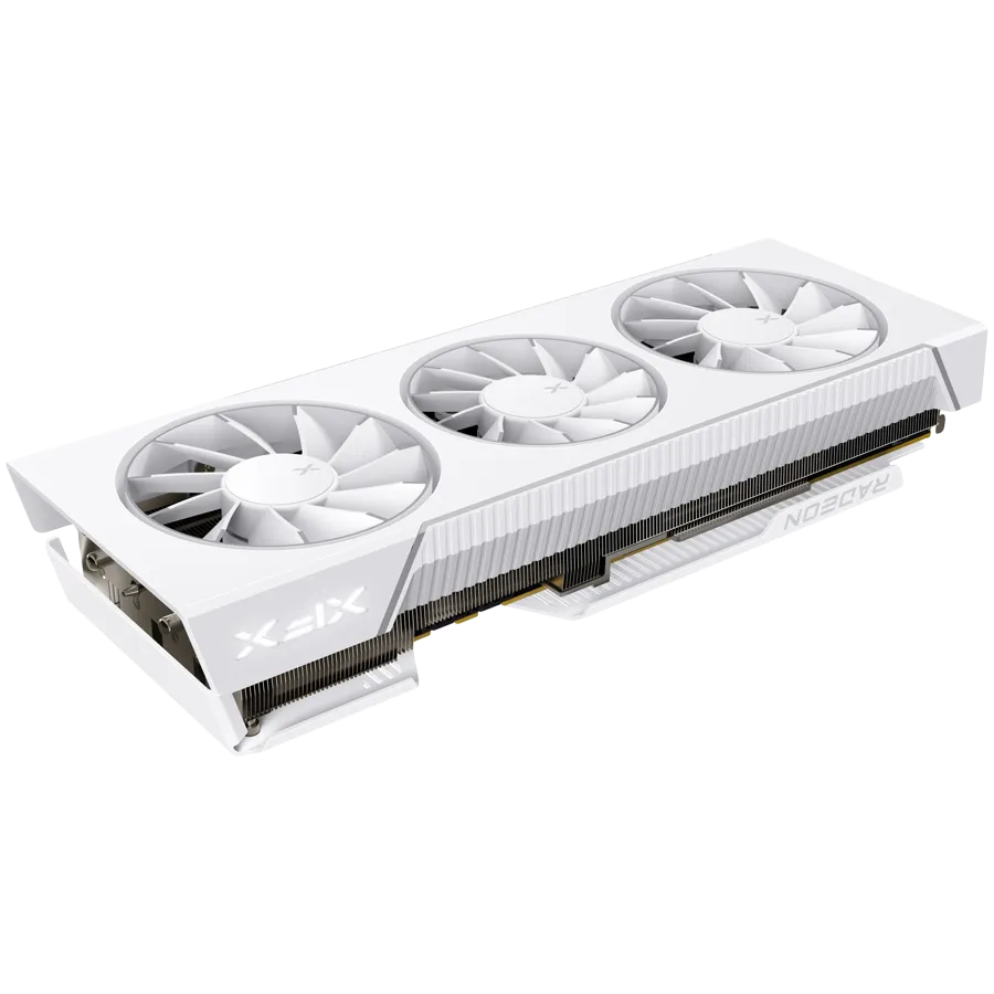 XFX Video Card Quicksilver AMD Radeon RX 7800 XT Magnetic Air Gaming Graphics Card Arctic White Slika 3