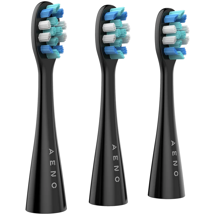 AENO Sonic Electric toothbrush, DB8: White, 3modes, 3 brush heads + 1 cleaning tool, 1 mirror,  30000rpm, 100 days without charging, IPX7 Slika 5