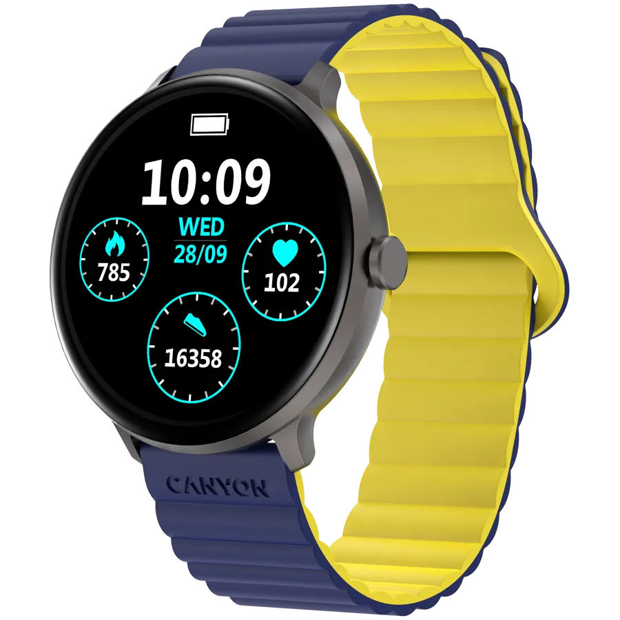 CANYON smart watch Jacky SW-69 Blue Yellow Slika 2