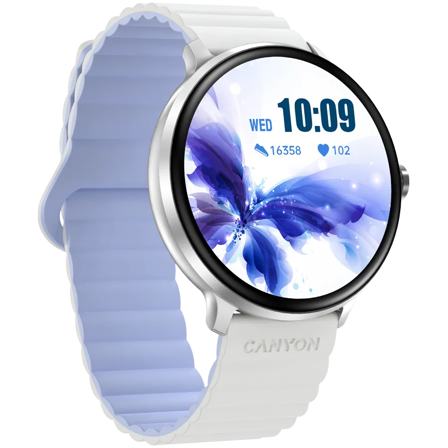 CANYON smart watch Jacky SW-69 White Blue Slika 3