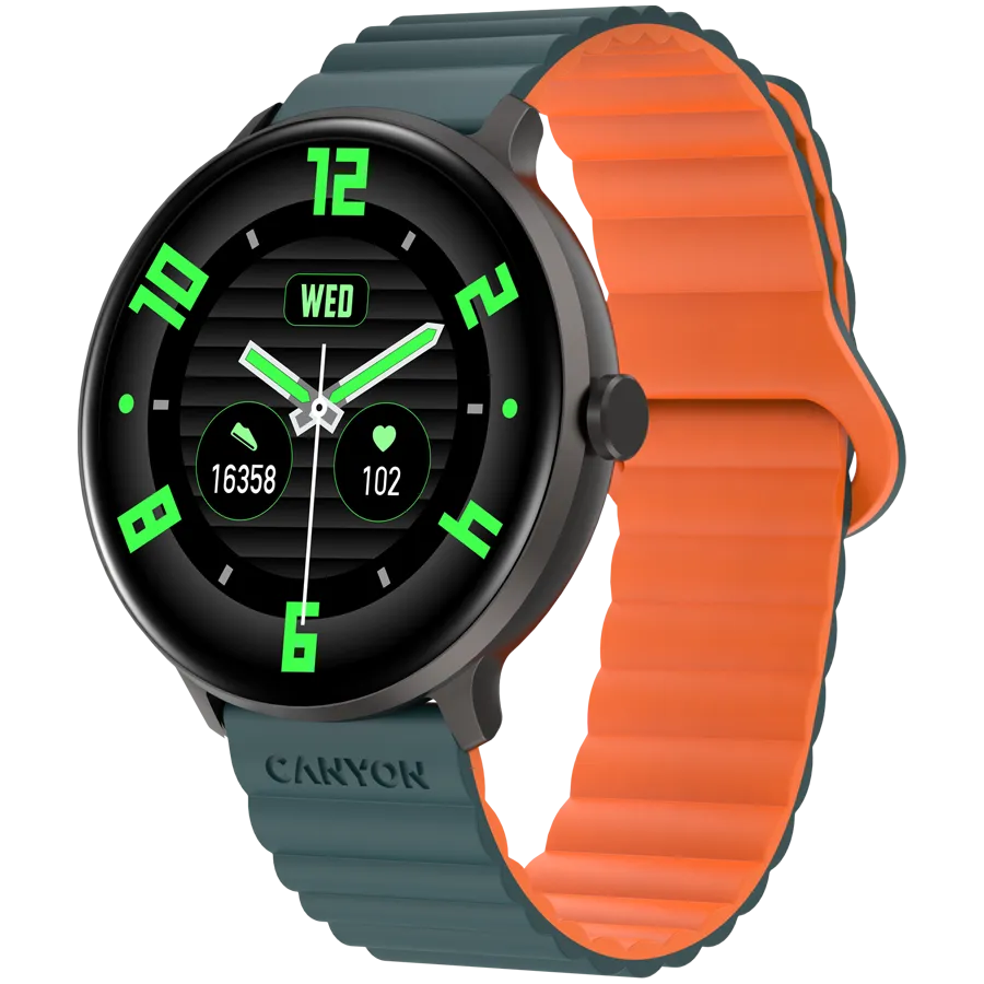 CANYON smart watch Jacky SW-69 Green Orange Slika 2