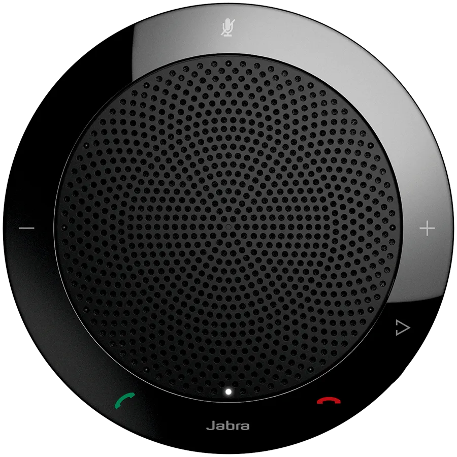 JABRA SPEAK 410 MS Speakerphone for UC, USB Conference solution, 360-degree-microphone, Plug&Play, mute and volume button, Wideband, Microsoft optimized.Version B: incl. Smart Button activated via JABRA Direct Slika 1