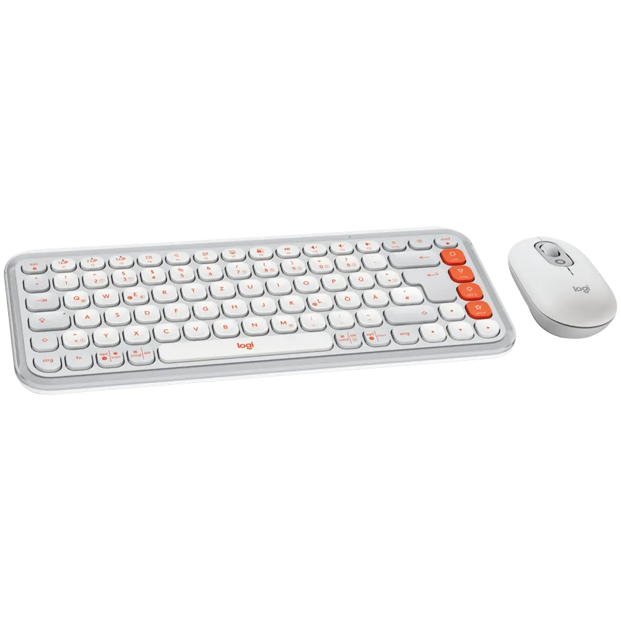 LOGITECH POP ICON COMBO - OFF WHITE - US INT'L - BT  - INTNL-973 Slika 2