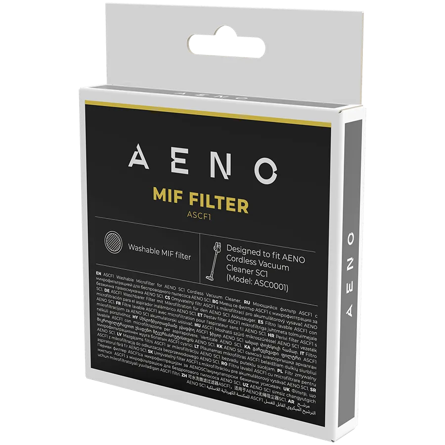 AENO Washable MIF filter for stick vacuum cleaner SC1 Slika 2