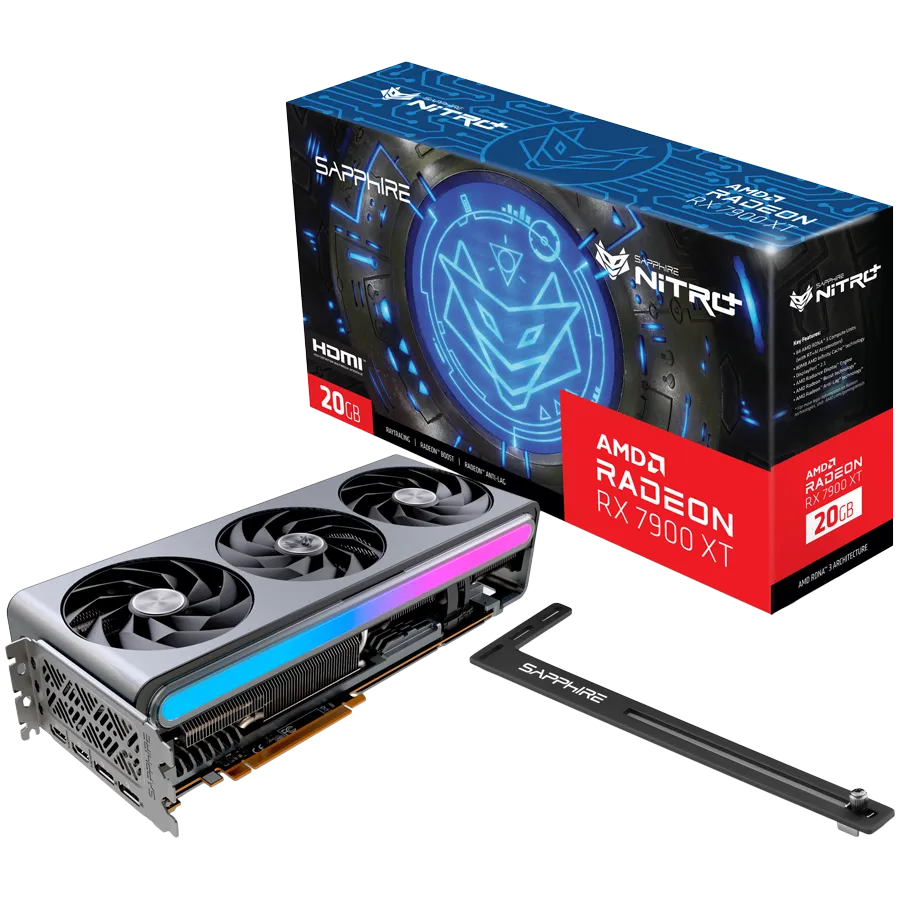 SAPPHIRE NITRO+ AMD RADEON RX 7900 XT GAMING OC VAPOR-X 20GB GDDR6 DUAL HDMI / DUAL DP Slika 1