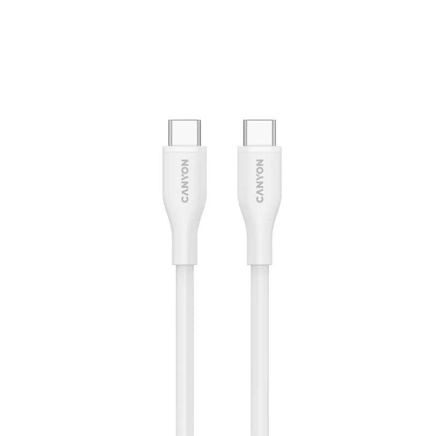 CANYON cable CC60SC10 C-C 60W 1m Silicon White Slika 2