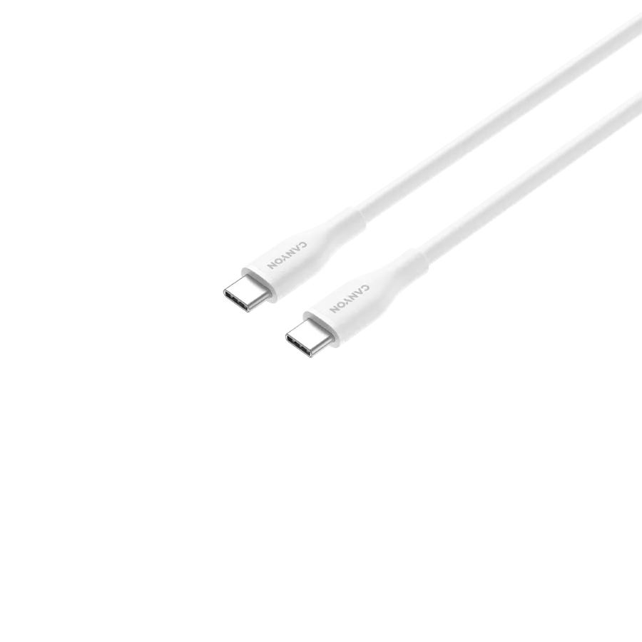CANYON cable CC60SC10 C-C 60W 1m Silicon White Slika 3