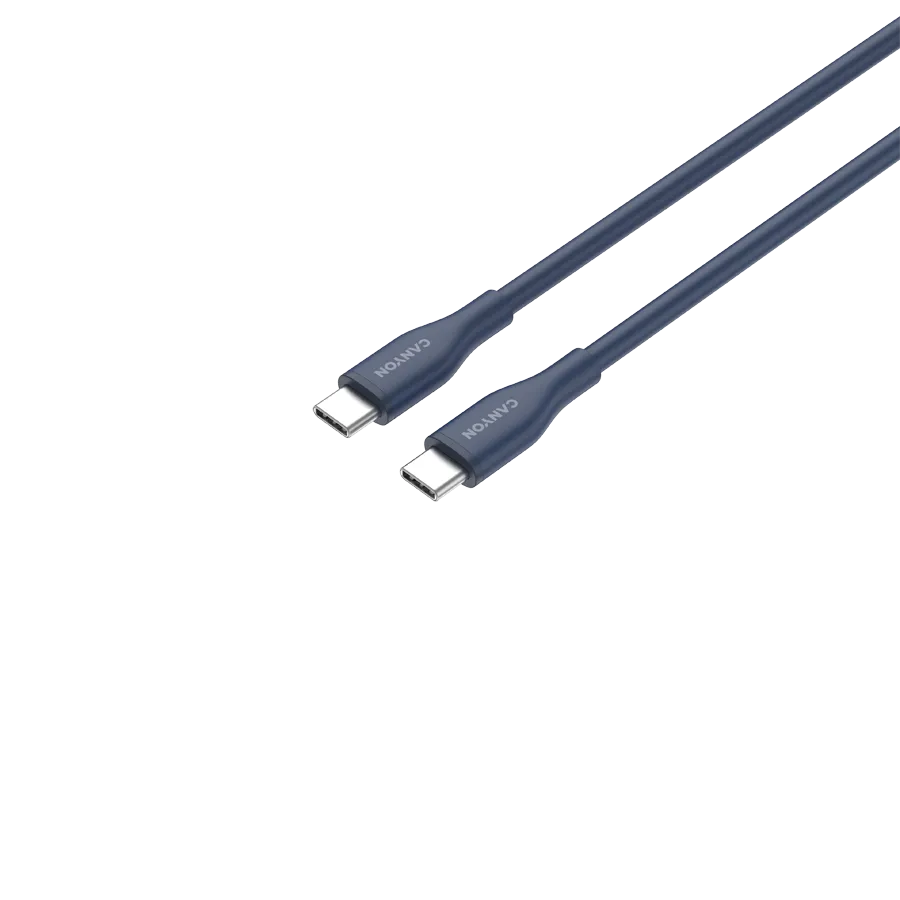 CANYON cable CC60SC10 C-C 60W 1m Silicon Dark blue Slika 3