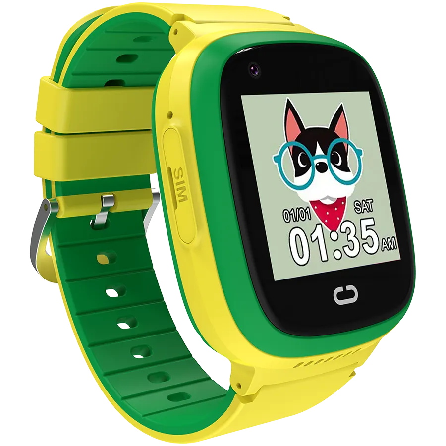 CANYON kids watch Sunny KW-48 Video 4G GPS Games&Music Green Slika 3