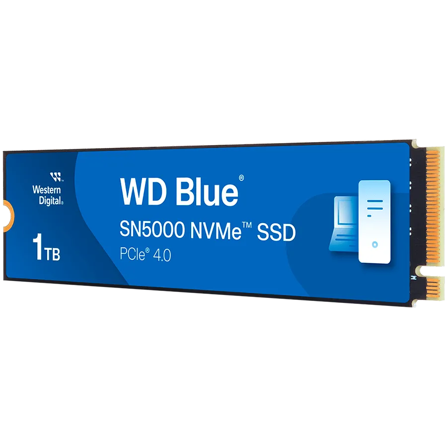 SSD WD Blue SN5000 NVMe (M.2 2280, 1TB, PCIe Gen4 16GT/s, up to 4 Lanes) Slika 1