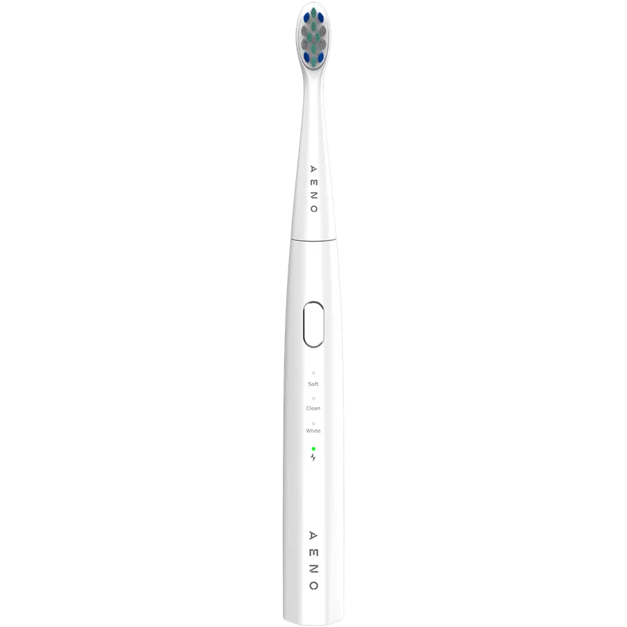 AENO Sonic Electric toothbrush, DB7: White, 3modes, 1 brush head + 2 stickers, 30000rpm, 100 days without charging, IPX7 Slika 4