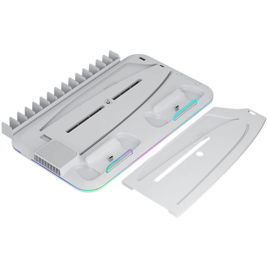 CANYON cooling stand CS-51 RGB PS5 Slim/DE Charge White Slika 2