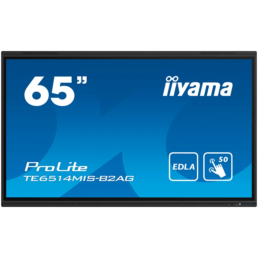 65" Google EDLA Certified Interactive display for seamless integration and collaboration in education and enterpriseThe TE6514MIS-B2AG is a visionary 4K UHD Google EDLA Certified interactive display that sets a new standard. Slika 1