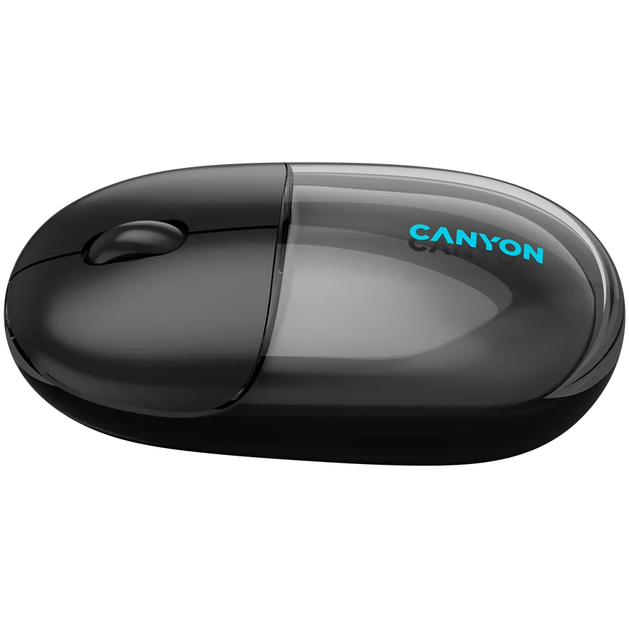 CANYON mouse OnClick 24 BT/ Wireless Transparent/Black Slika 4