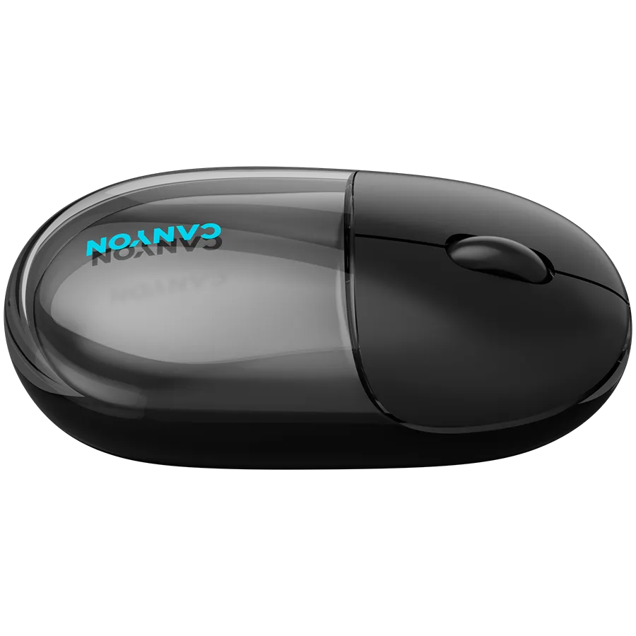 CANYON mouse OnClick 24 BT/ Wireless Transparent/Black Slika 6