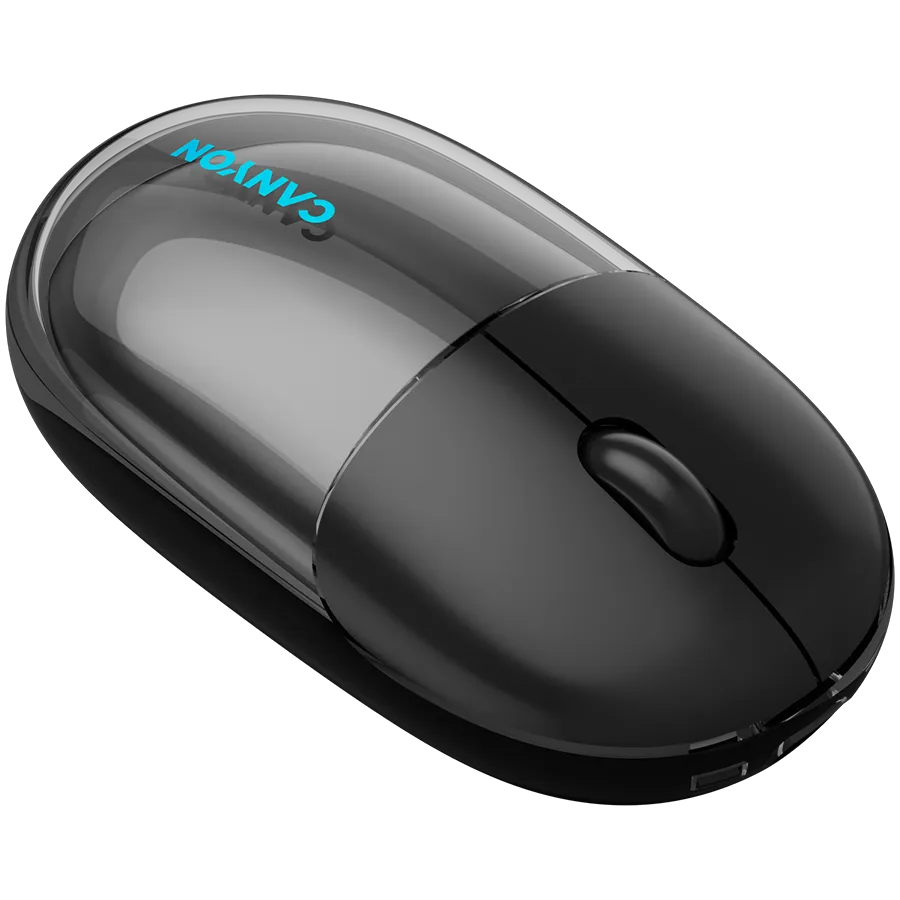 CANYON mouse OnClick 24 BT/ Wireless Transparent/Black Slika 8