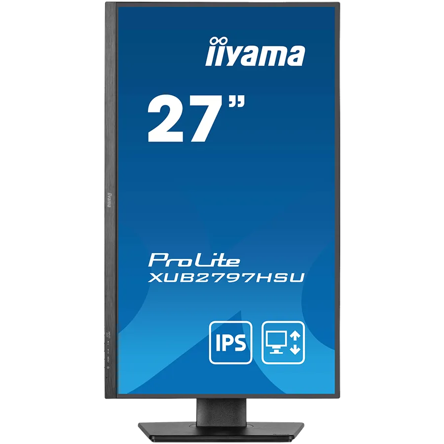 IIYAMA Prolite XUB2797HSU-B2 Business Monitor - 68.6 cm (27''), FULL HD (1920x1080), IPS LED, 100Hz, 300 cd/m², matte / black Slika 2