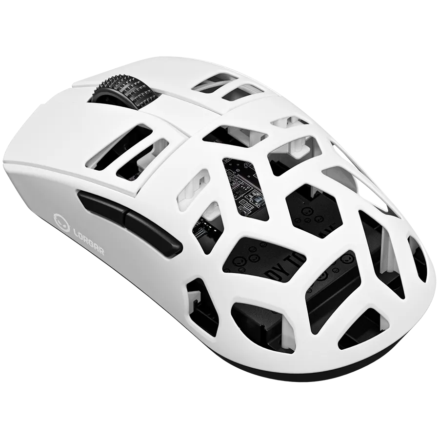 LORGAR MSE90W, Magnesium Alloy Wireless Gaming Mouse Elite, White Slika 2