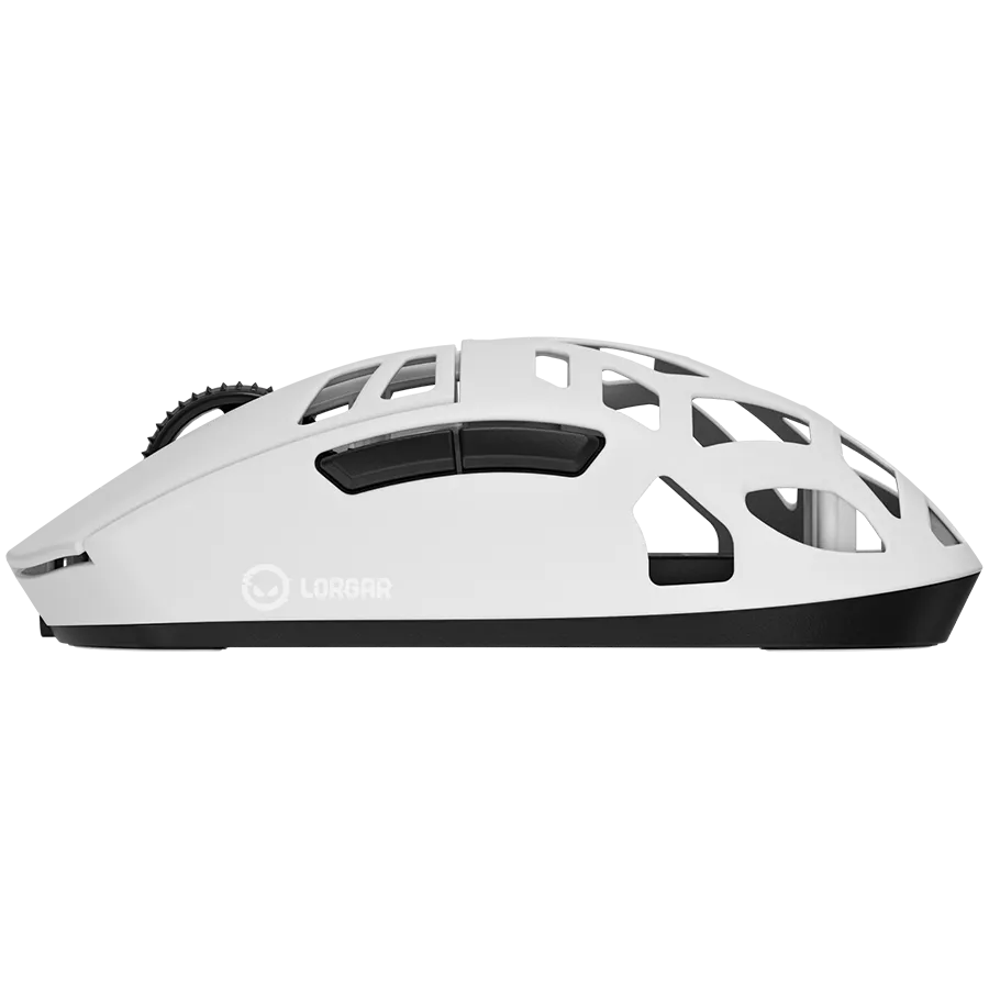 LORGAR MSE90W, Magnesium Alloy Wireless Gaming Mouse Elite, White Slika 4