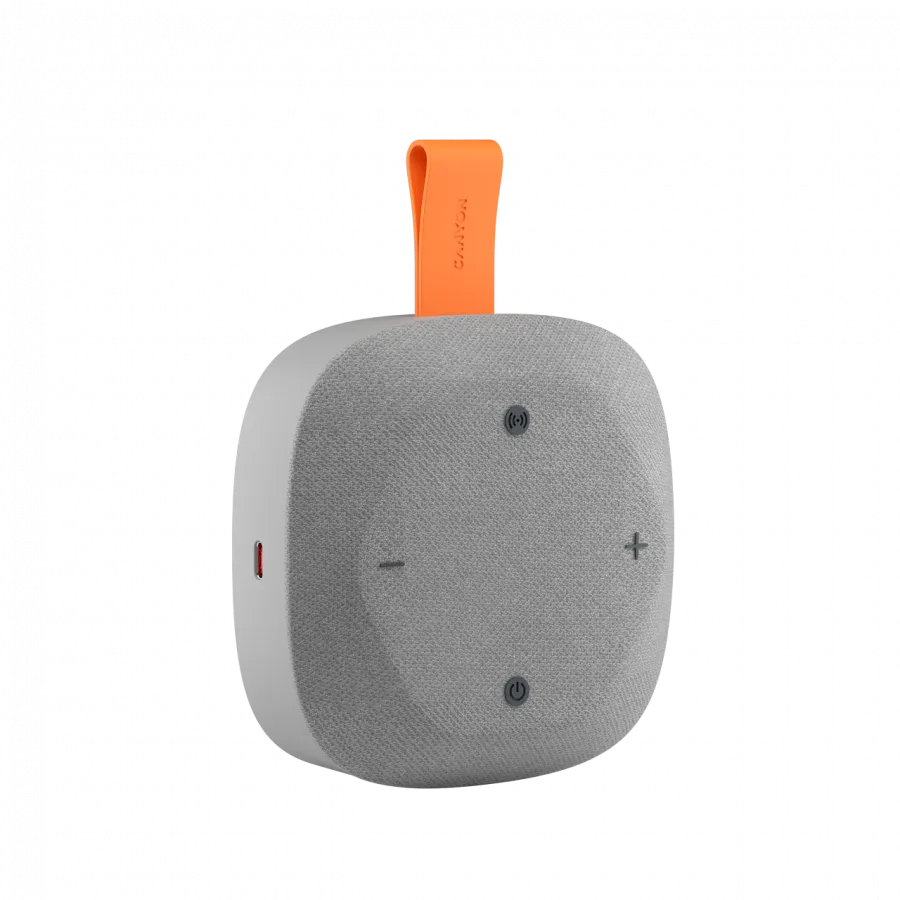 CANYON speaker HEXAGON 10 TWS 8W IPX5 Grey Orange Slika 5
