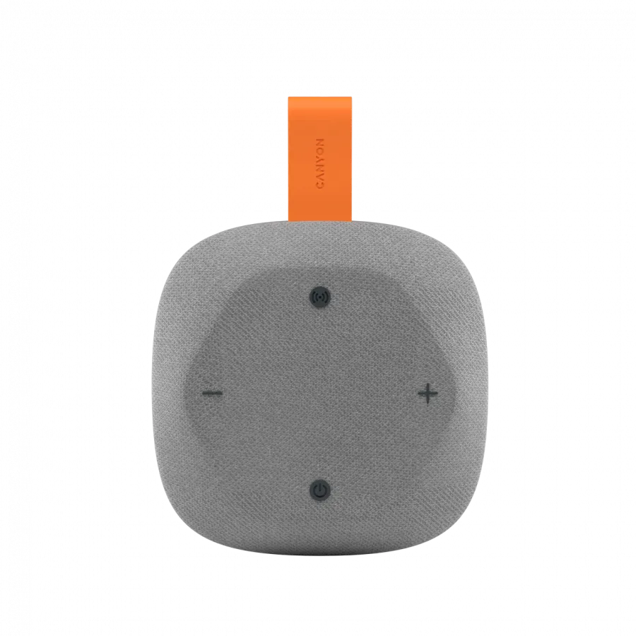 CANYON speaker HEXAGON 10 TWS 8W IPX5 Grey Orange Slika 8