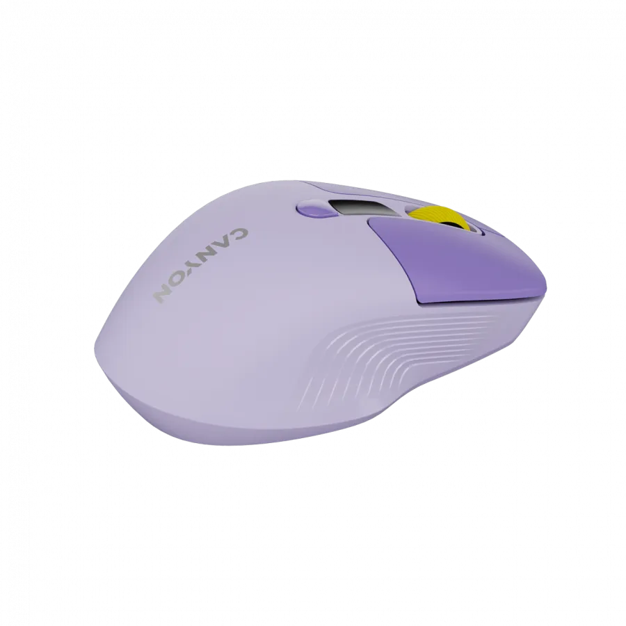 CANYON mouse MW-26 LCD Silent Dual Mode Wireless Violet Slika 5