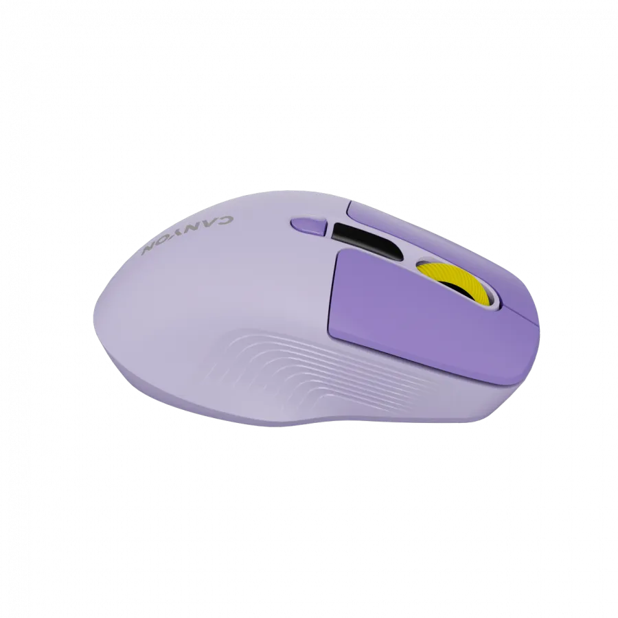 CANYON mouse MW-26 LCD Silent Dual Mode Wireless Violet Slika 7