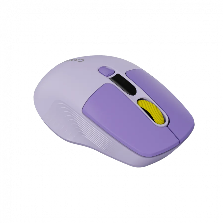 CANYON mouse MW-26 LCD Silent Dual Mode Wireless Violet Slika 9