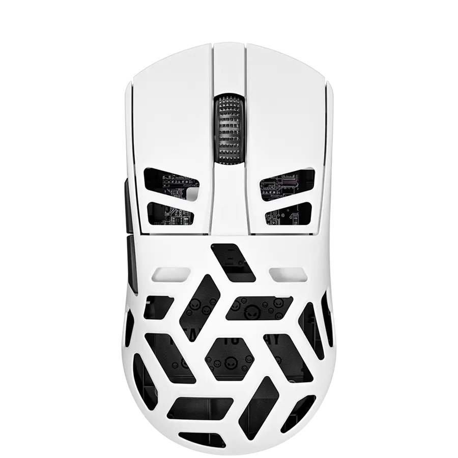 LORGAR MSE90W, Magnesium Alloy Wireless Gaming Mouse Elite, White Slika 1