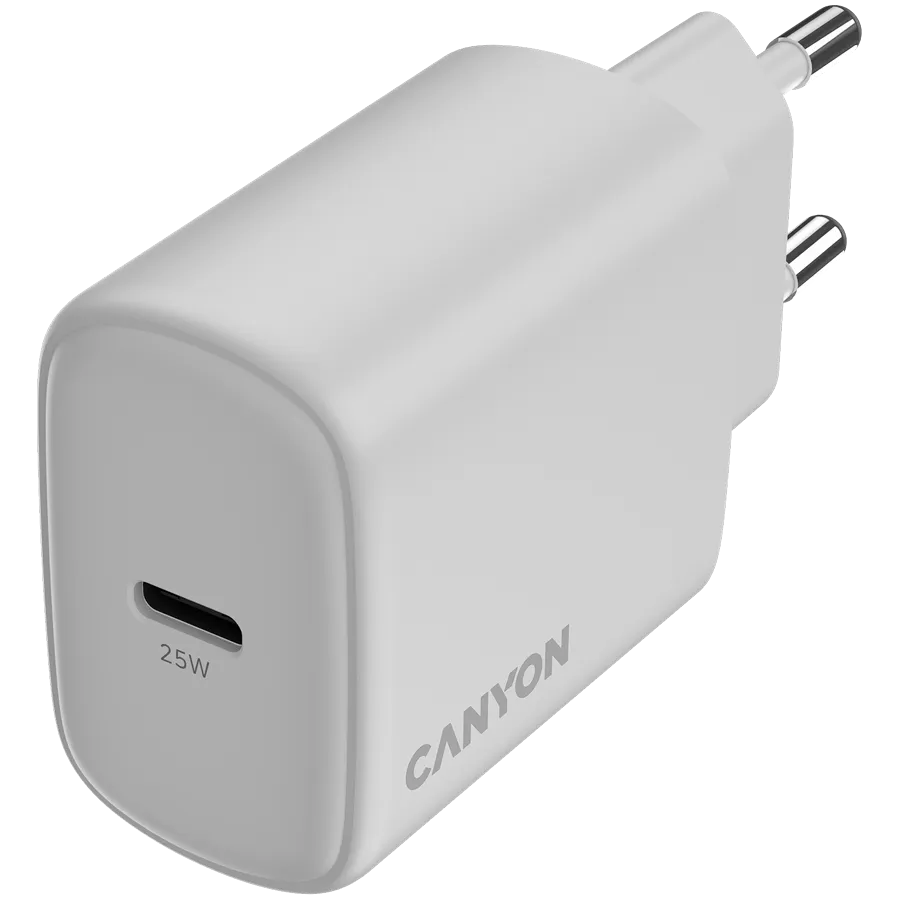 CANYON charger OnCharge 250 25W 1xPD EU White Slika 4