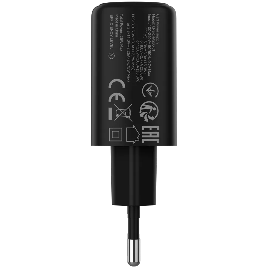 CANYON charger OnCharge 250 25W 1xPD EU Black Slika 3