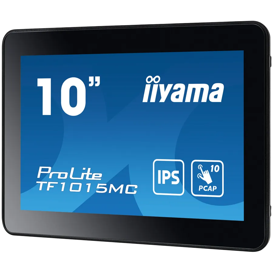 The ProLite TF1015MC (10.1 inch) uses PCAP touch technology and is built into an eye catching bezel with edge-to-edge glass. Equipped with a foam seal finish it supports seamless integration into kiosks and provides IP65 rating. Slika 3