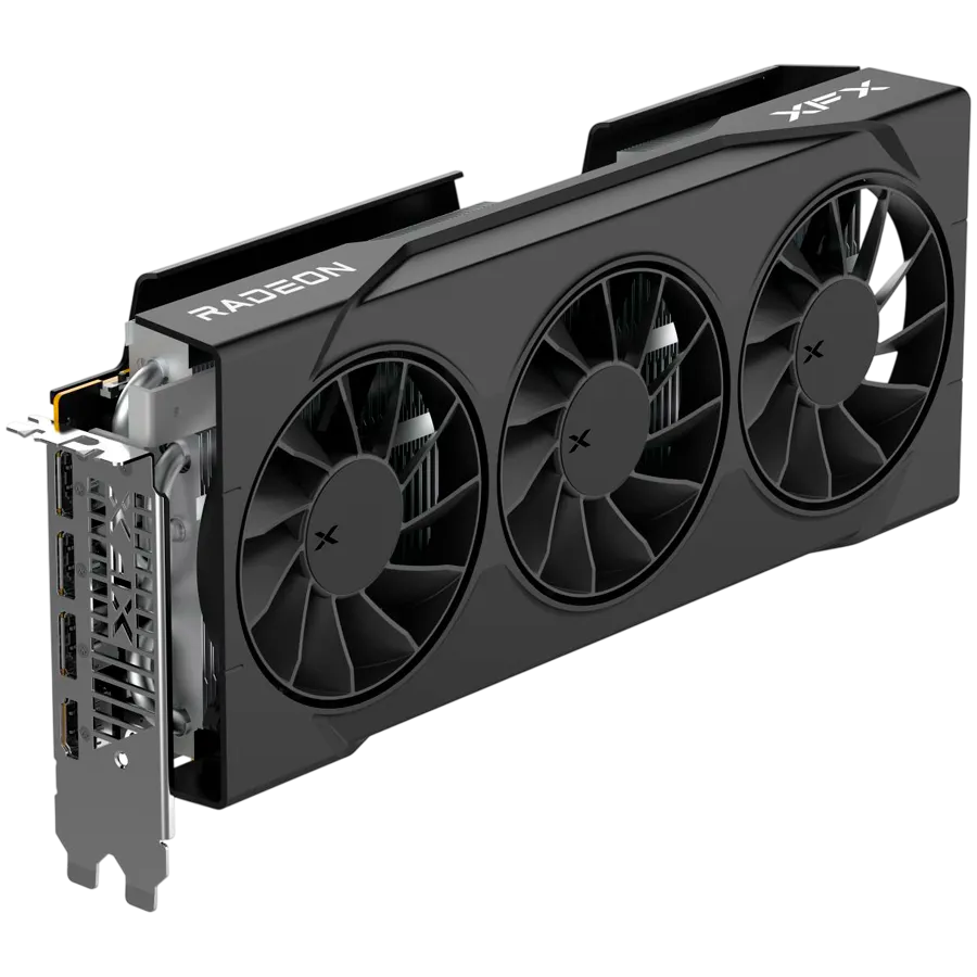 XFX Swift AMD Radeon RX 9070 OC Triple Fan White Gaming Edition with 16GB GDDR6 HDMI 3xDP Slika 3