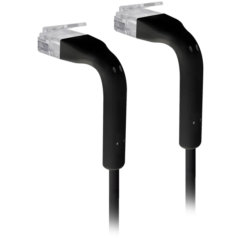 Ubiquiti U-Cable-Patch-1M-RJ45-BK Ultra-thin OD 3mm Ethernet patch cable Slika 1