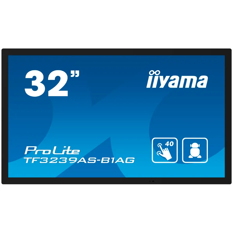IIYAMA LFD TF3239AS-B1AG 32" 12pt Open Frame PCAP interactive large format display 500 cd/m² 8ms 	projective capacitive 12 points touch through-glass, temperature sensor with fan control Slika 1