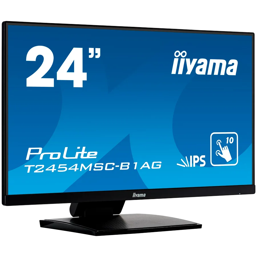 Iiyama PROLITE T2454MSC-B2AG monitor 23,8 TOUCH SCREEN FHD 75 Hz IPS 300 cd 4 ms HDMI DP SPEAKERS Black Slika 2