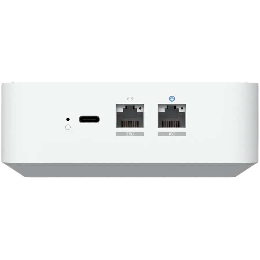 Ubiquiti UniFi Express 7 UX7 Mesh-scalable, super-compact 10G Cloud Gateway with integrated WiFi 7, 10 GbE RJ45 WAN port, 2.5 GbE RJ45 LAN port to extend network, up to 30+ UniFi devices and 300+ clients Slika 3