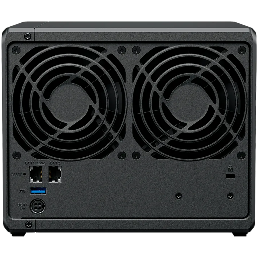 Synology DiskStation DS425+ Tower, 4-Bays 3.5'' SATA HDD/SSD, 2 x M.2 2280 NVMe SSD slot, CPU Intel Celeron J4125 4-core 2.0 GHz, 2 GB DDR4 non-ECC SODIMM, 1x RJ-45 2.5 GbE LAN, 1x RJ-45 1GbE LAN Port; 2x USB 3.2; 2.18 kg; 3yr warranty Slika 4