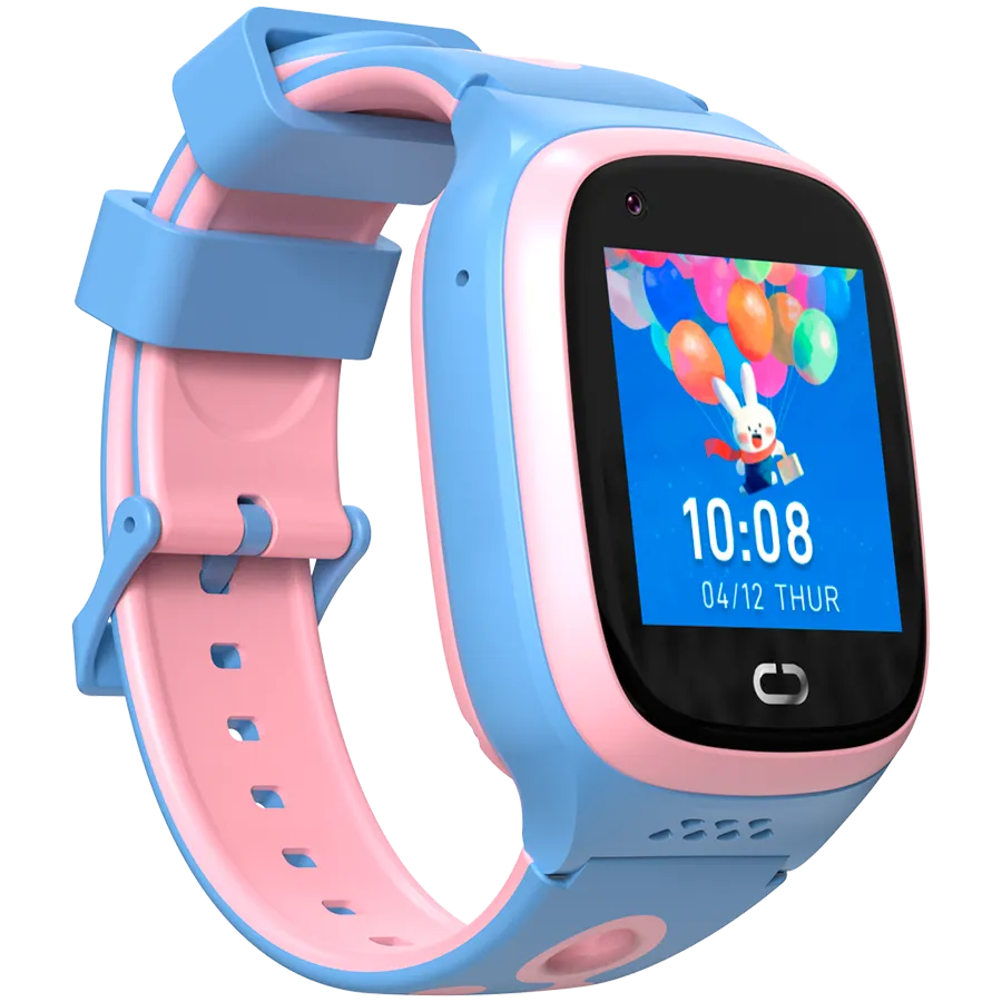 Canyon Kids Watch ZEFIR KW-49 E-SIM 4G GPS WiFi Video Music Games English learning, Pink&Blue Slika 2
