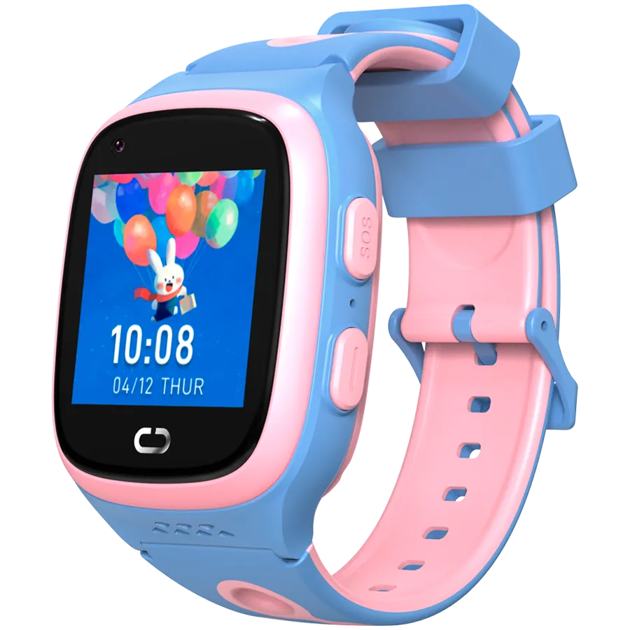 Canyon Kids Watch ZEFIR KW-49 E-SIM 4G GPS WiFi Video Music Games English learning, Pink&Blue Slika 3