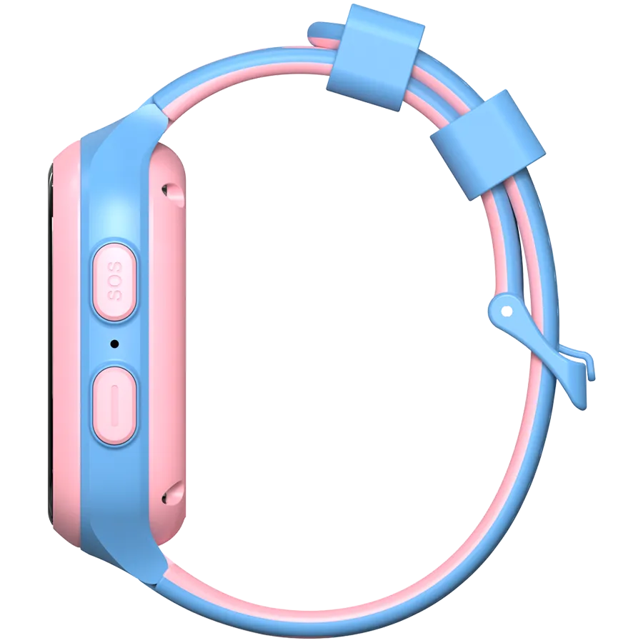 Canyon Kids Watch ZEFIR KW-49 E-SIM 4G GPS WiFi Video Music Games English learning, Pink&Blue Slika 4