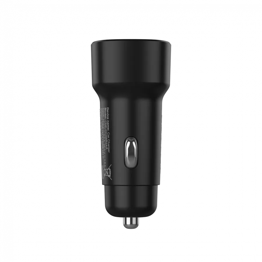CANYON car charger OnDrive 24  24W 2xUSB-A Black Slika 4