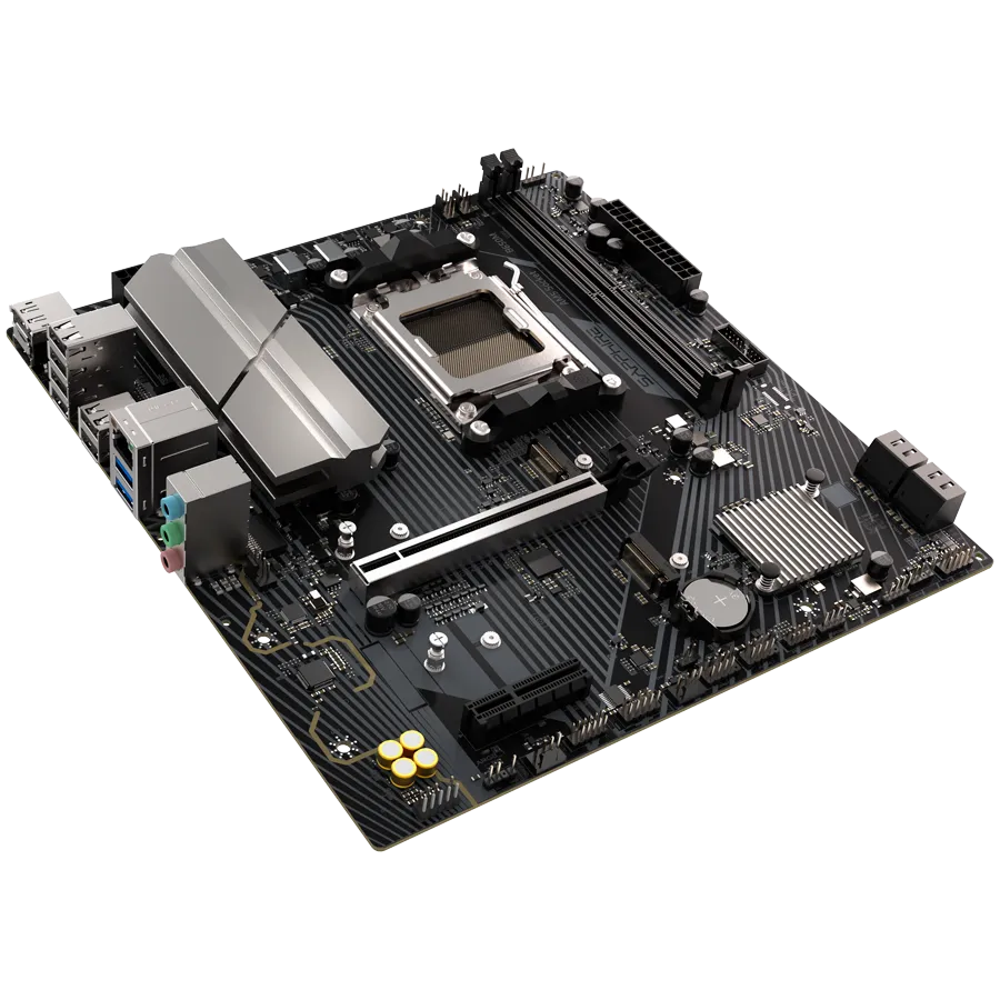 SAPPHIRE AMD B650M-E  AM5 Ryzen R9/R7/R5, 2x DDR5 7600MHz, PCIe 4.0 x16, 1x M.2 Gen5, 1x M.2 Gen4, LAN 2.5 Gbps, Micro-ATX Slika 4