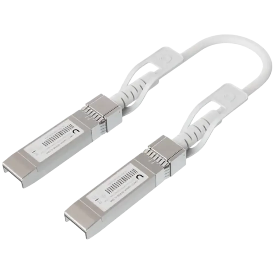 Ubiquiti UACC-Uplink-SFP28-0.3M Direct attach cable with auto link optimization for seamless 1G SFP, 10G SFP+, and 25G SFP28 interconnects between UniFi devices 0.3m Slika 1